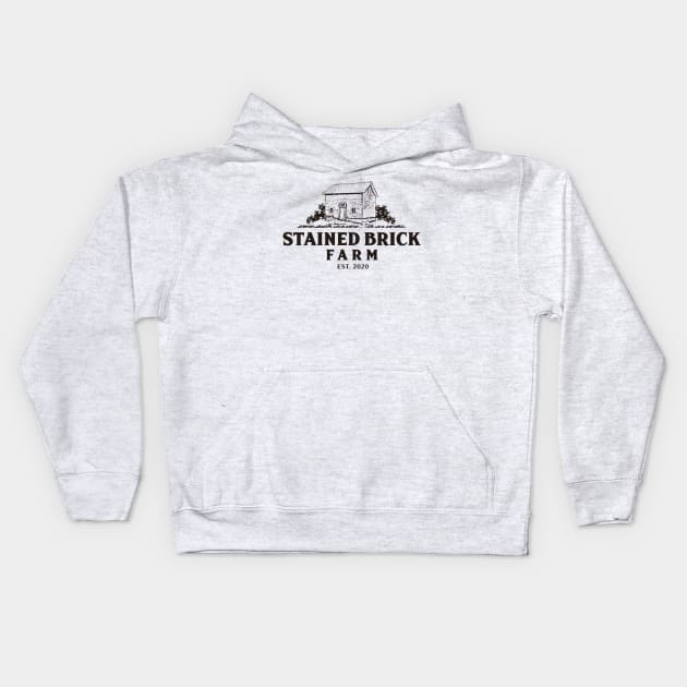 Stained Brick Farm Kids Hoodie by Stained Brick Farm